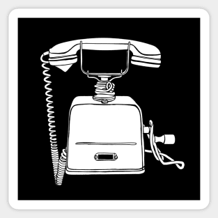 Vintage Telephone Sticker